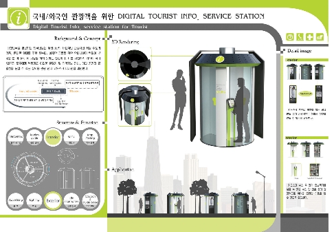 /ܱ digital  tourist info. service station