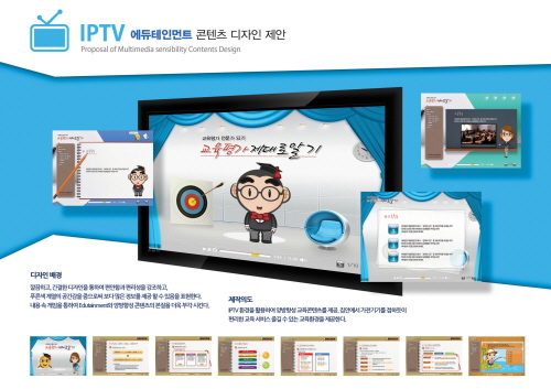 IPTV 에듀테인먼트 콘텐츠 디자인 제안