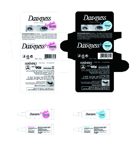 Darkness Glue & Gel Package Design
